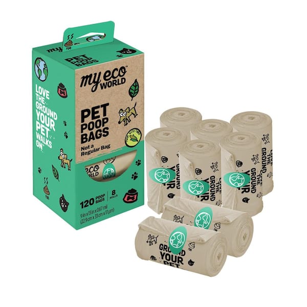 BIGA Biodegradable Dog Poop Bags with Leak-Proof India | Ubuy