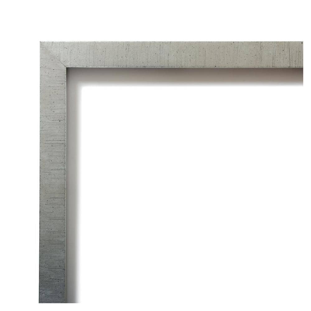 Silver Leaf Distressed Wood 16x20 Wall Picture Frame