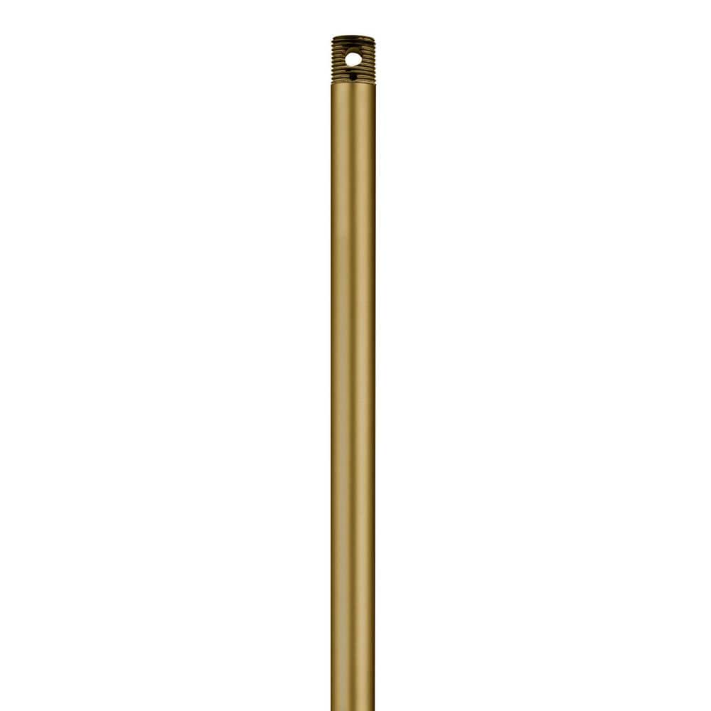 Generation Lighting Fan Threaded 60 in. Burnished Brass Ceiling Fan ...