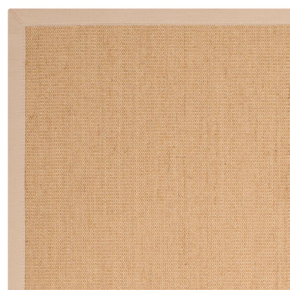 Hand-Knotted Natural Ivory Cotton Area Rug - 4' x 6'