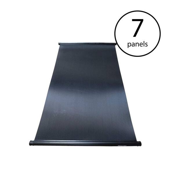 FAFCO 10 ft. - 7 Panels SunSaver Solar Powered Panel Pool Heating System 7  x 820-FAFCO - The Home Depot