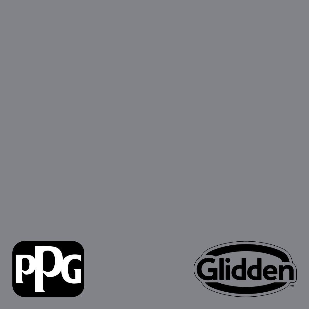 PPG Diamond 1 qt. PPG10135 Victorian Pewter Flat Interior Paint with