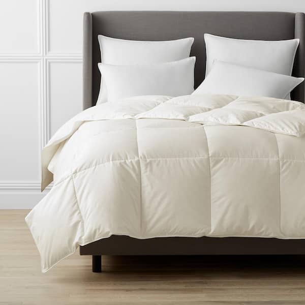 The Company Store Legends Luxury Loftaire Olympia Ultra Warmth Ivory King Down Alternative Comforter