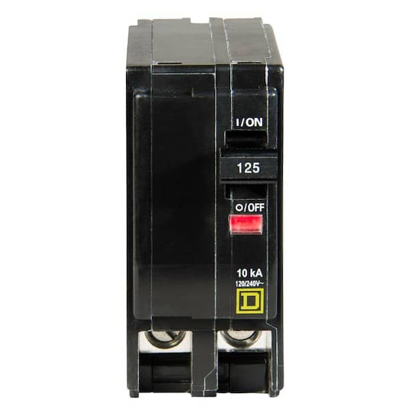 Square D QO2125 125 Amp Circuit Breaker for sale online 