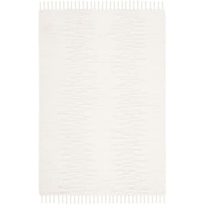 Casablanca Ivory 4 ft. x 6 ft. Solid Area Rug