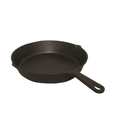 Lodge 10.5 in. Cast Iron Griddle in Black L90G3 - The Home Depot