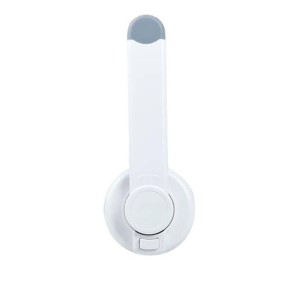 Aoibox 1-Piece Bath Hardware Set Baby Toilet Lock with Mounting Hardware 3M Adhesive in White