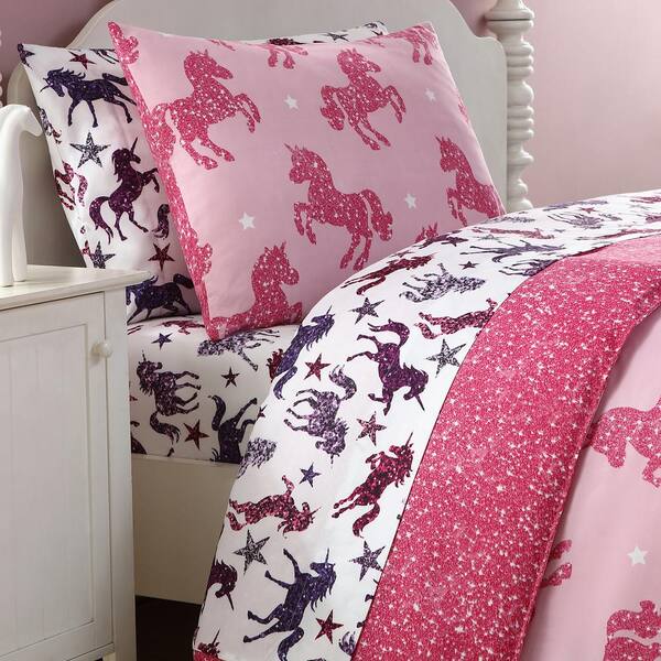 cheap unicorn comforter