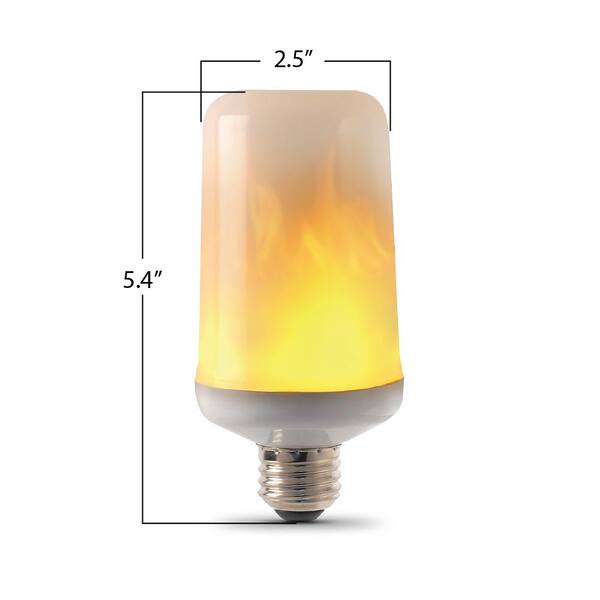 Feit Electric 3 Watt T60 Flame Design Led Light Bulb Soft White C Flame2 The Home Depot - Outdoor Flame Lights Home Depot Feit Electric 3 Watt T60 Flame Design Led Light Bulb Soft White C Flame2 The Home Depot - Outdoor Flame Lights Home Depot