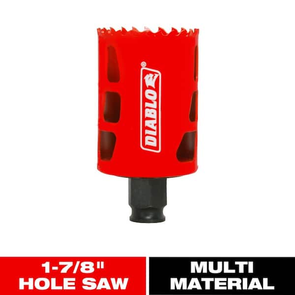 DIABLO 1-7/8 in. Bi-Metal Hole Saw with 2-3/8 in. Cutting Depth