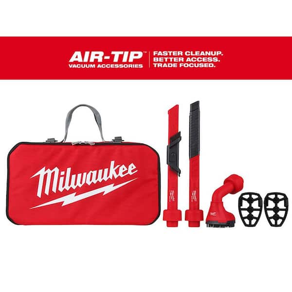 AIR-TIP 1-1/4 in. - 2-1/2 in. Automotive Kit W/Crevice Tools, Utility Nozzle and Bag For Wet/Dry Shop Vacuums (4-Piece)