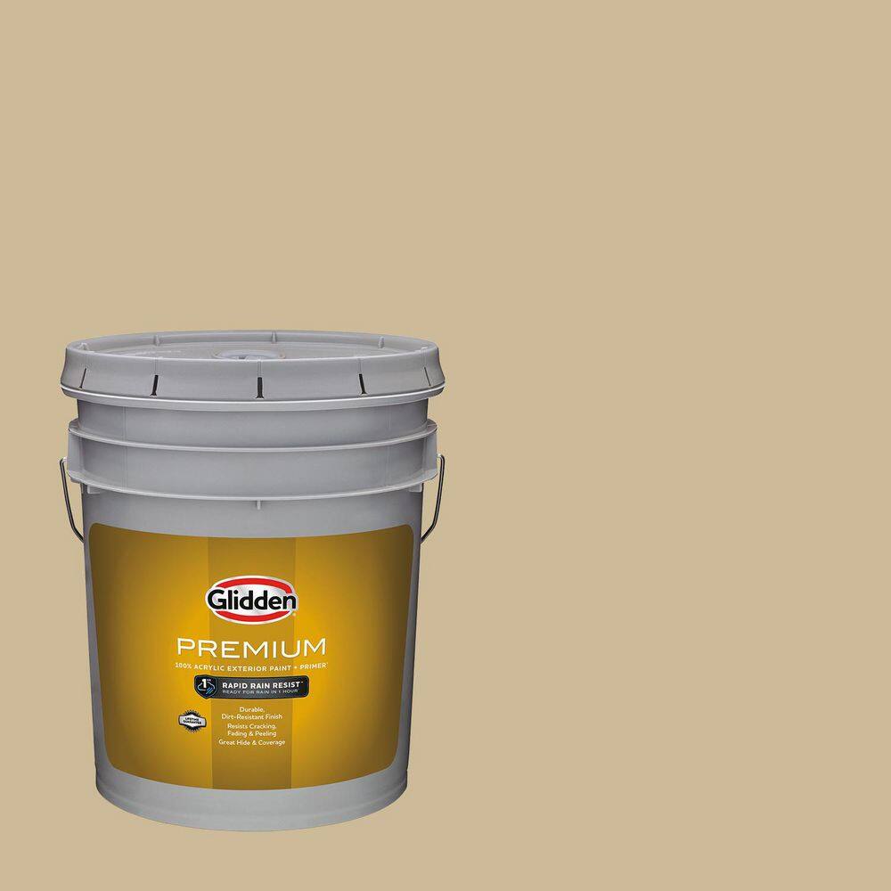 Glidden Premium 5 gal. PPG1098-4 Spiced Vinegar Semi-Gloss