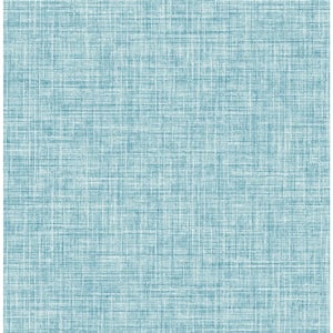 Barbary Blue Crosshatch Texture Blue Wallpaper Sample