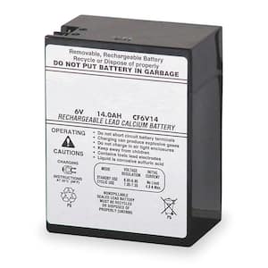 ELB 0614 6-Volt Emergency Replacement Battery