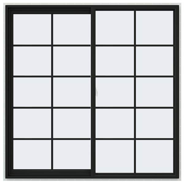 ウィンドグレイス卿　SLD版 JELD-WEN 60 in. x 60 in. V-2500 Series Bronze FiniShield Vinyl