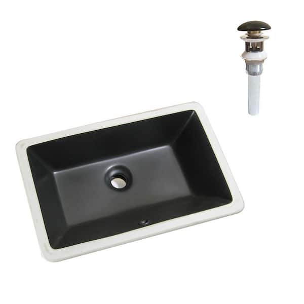 Swiss Madison Voltaire 21 in. Rectangle Undermount Bathroom Sink in ...