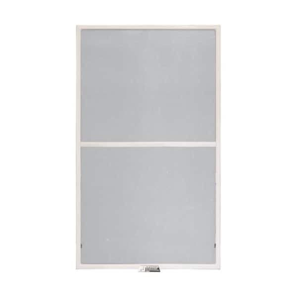 200 Series 25-5/32 in. x 39-3/8 in. White Aluminum Double-Hung Window Screen