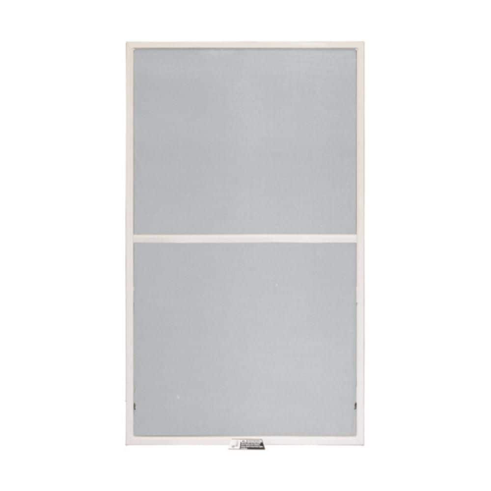 200 Series 25-5/32 in. x 51-3/8 in. White Aluminum Double-Hung Window Screen price history on PriceWatchPro