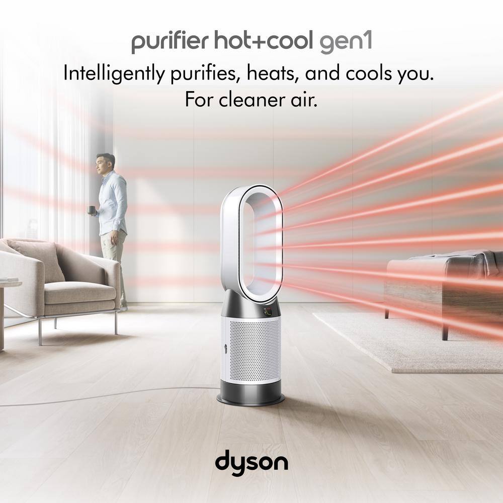 White HEPA Filter Hot and Cool Purifying Fan
