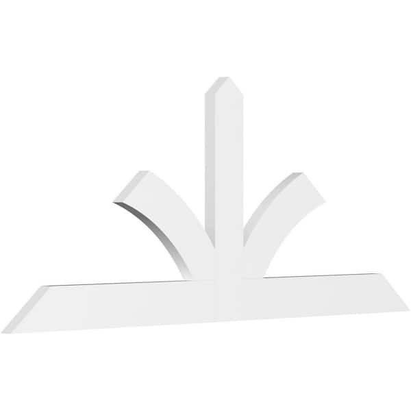 Ekena Millwork Richland 84 in. W x 35 in. H x 2 in. D Signature Polyurethane Bracket