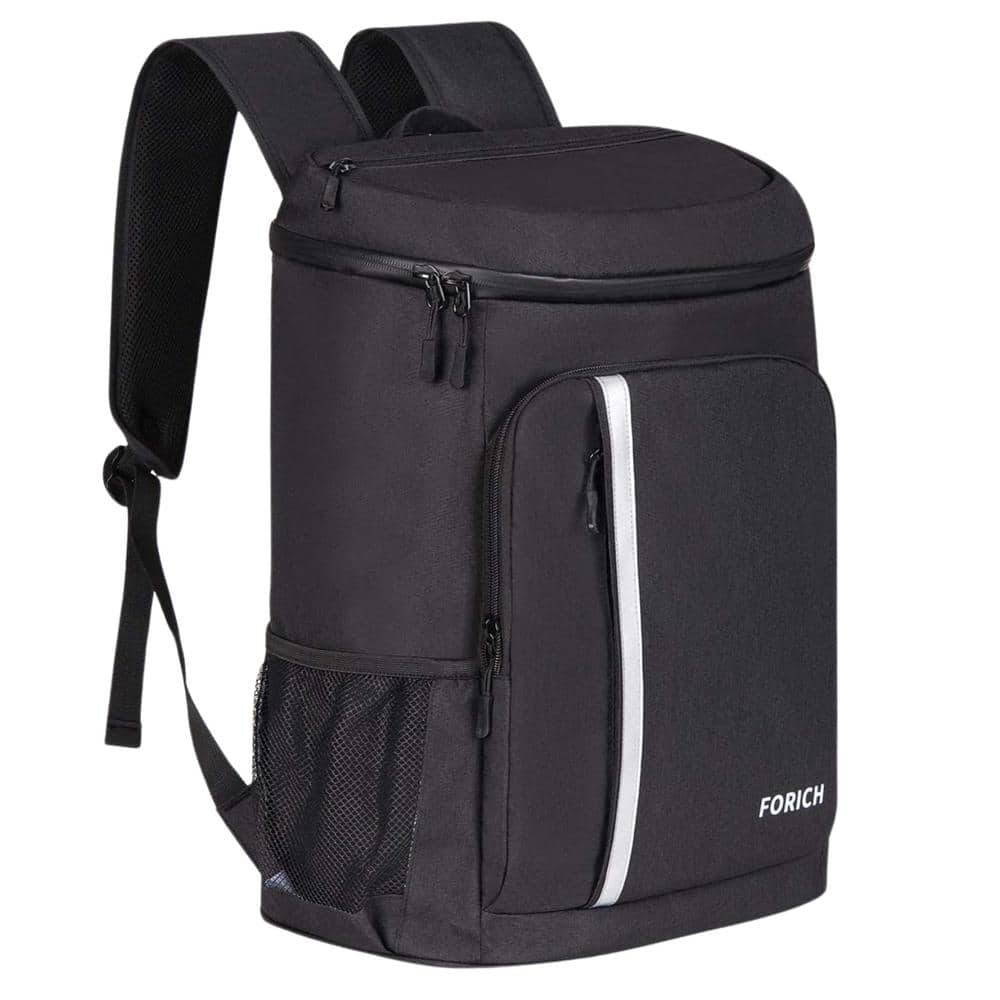 30 Liters Backpack Cooler Leakproof Insulated Waterproof Lightweight for Picnics, Camping Hiking Soft-Side Cooler, Black price history on PriceWatchPro
