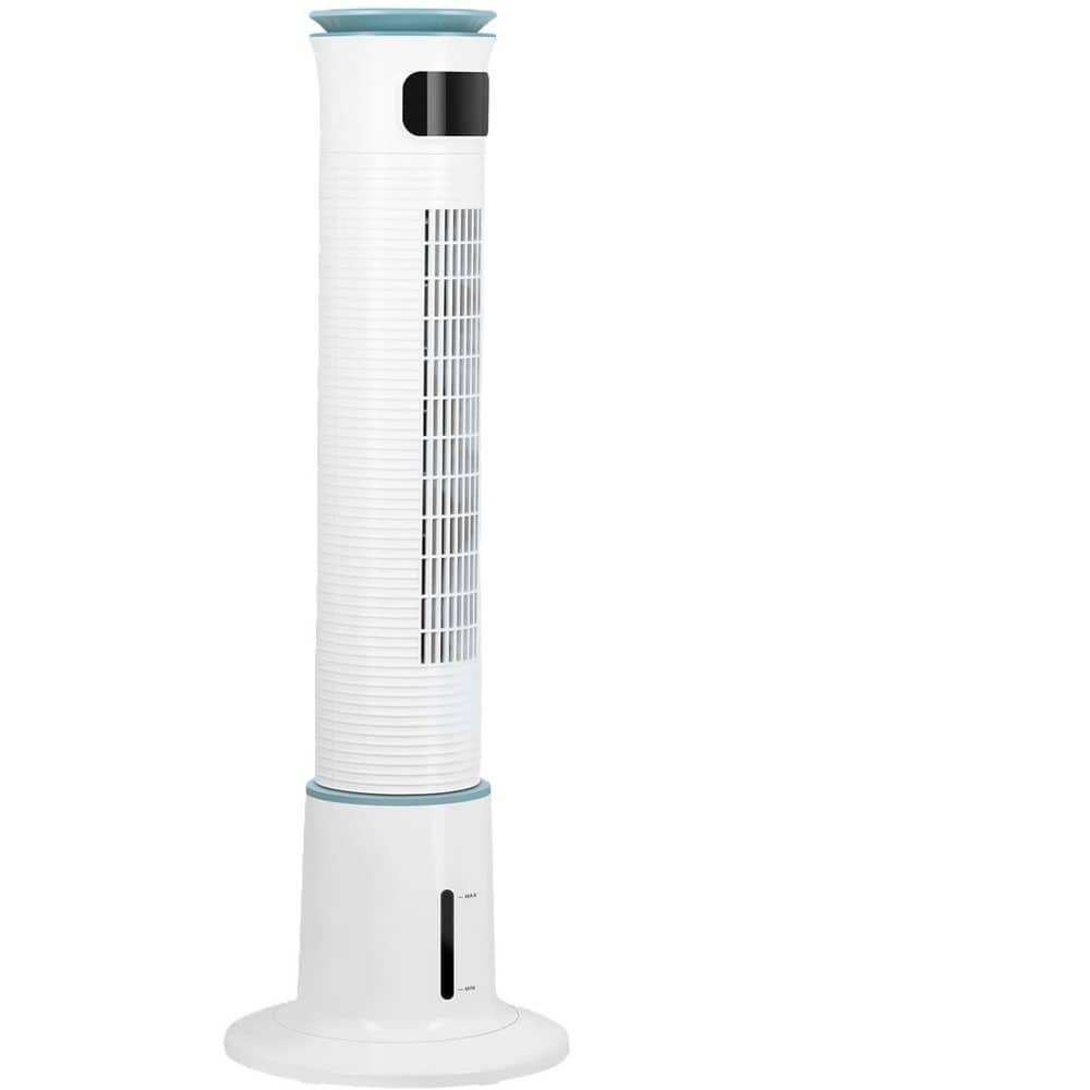 MELEZOOM 44 in. Oscillating Mist Tower Fan with Remote Control, 12