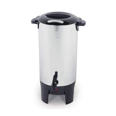 10-50 Cup Stainless-Steel Coffeemaker
