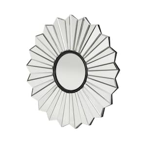 31.50 in. W x 1.00 in. H Huseby Glam Flower Accent Mirror