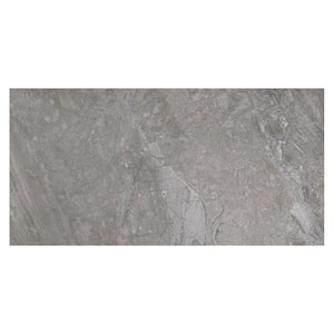 Sereno Pearl Gray 24 in. x 48 in. Matte Porcelain Floor and Wall Tile (15.49 Sq. Ft./Case)