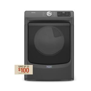 7.3 cu. ft. Vented Electric Dryer in Volcano Black