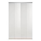 Impact Plus 72 in. x 80 in. Smooth Flush Solid Core Primed MDF Interior ...