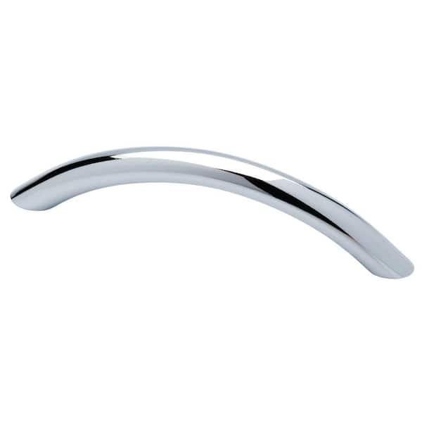 Liberty Carlton 3-3/4 in. (96mm) Center-to-Center Polished Chrome Bow Drawer Pull
