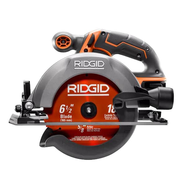 RIDGID R8655KN 18V Cordless 6-1/2 in. Circular Saw Kit with (1) 4.0 Ah Battery and Charger - 3