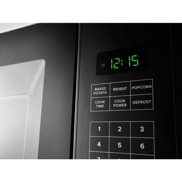 Amana 1 6 Cu Ft Over The Range Microwave In Stainless Steel Amv2307pfs Home Depot Amana 1 6 Cu Ft Over The Range