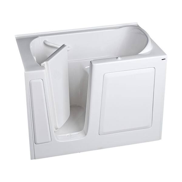 American Standard Gelcoat Standard Series 51 in. x 31 in. Walk-In Air Bath Tub in White