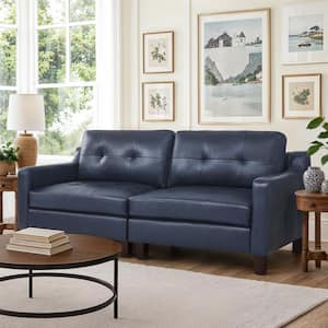 JAYDEN CREATION Erich Modern 86.5 in. in Straight Arm Polyester