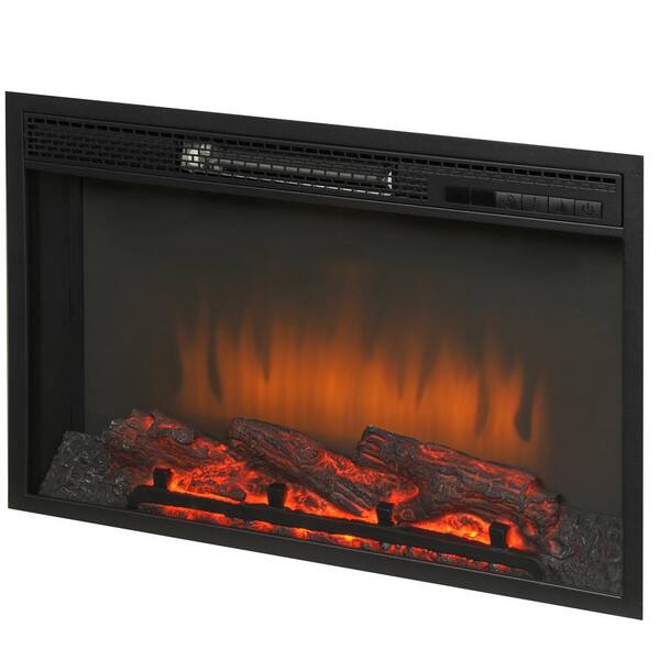 Home Decorators Collection Edenfield 59 in. Freestanding Infrared Electric  Fireplace TV Stand in Espresso 365-302-48-Y - The Home Depot