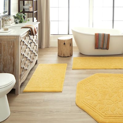 Gold Bath Mats Bedding Bath The Home Depot