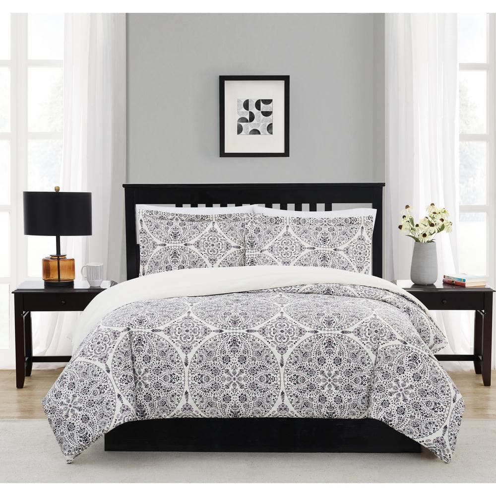 Gramercy 3-Piece Blue Polyester Full/Queen Duvet Cover Set price history on PriceWatchPro