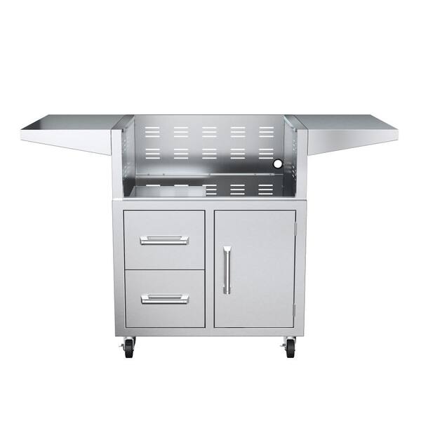 EdgeStar GRL300 Series 30 in. W Stainless Steel Grill Cart GRL300CART