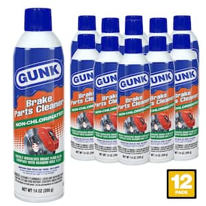 GUNK 14 oz. Non-Chlorinated Brake Cleaner Spray M710/6 - The Home Depot
