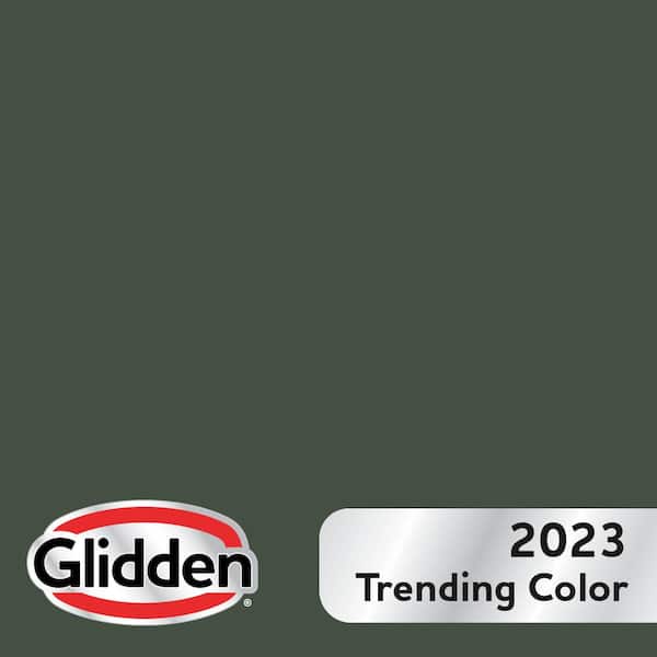 Glidden Premium 1 gal. PPG1134-7 Pine Forest Flat Interior Paint