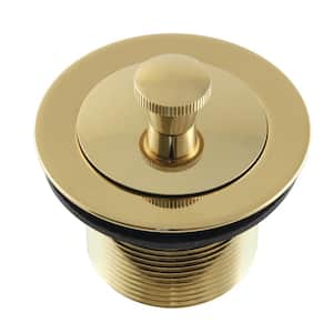 Trimscape Lift and Turn Tub Drain in Polished Brass