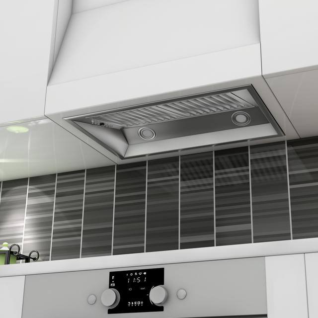 ZLINE 28" Stainless Steel Remote Blower Range Hood Insert