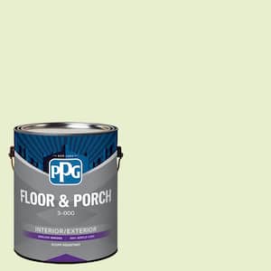 1 gal. PPG1221-2 Quiet Rain Satin Interior/Exterior Floor and Porch Paint