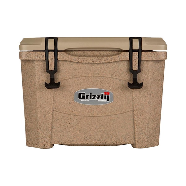 Grizzly Coolers 15 qt. Grizzly RotoMolded Cooler Sandstone