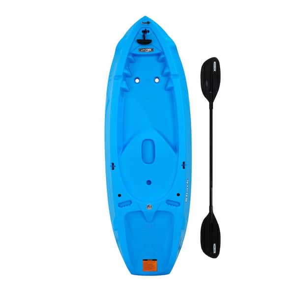 6 ft. Blue Shark 60 Youth Kayak with Paddle