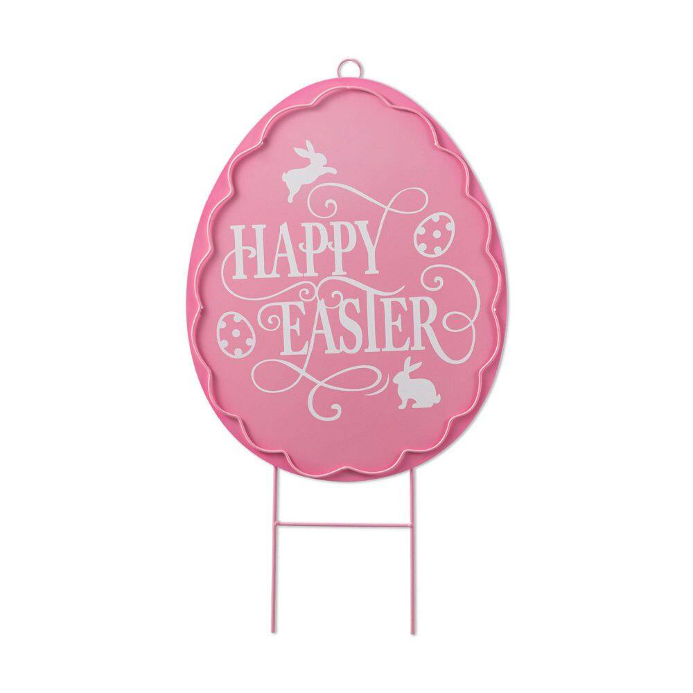 24 in. H Easter Metal Egg Yard Stake (KD) price history on PriceWatchPro
