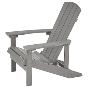 All-Weather Adirondack Chair in Light Gray