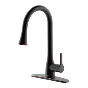 Classic Series Single-Handle Standard Kitchen Faucet in Oil Rubbed Bronze
